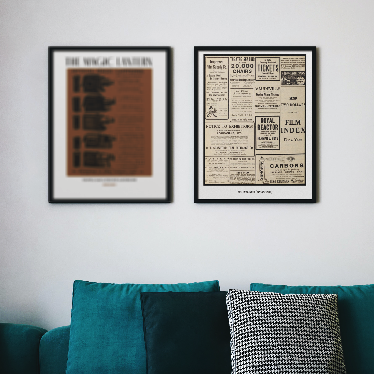 Film Index Vintage Poster